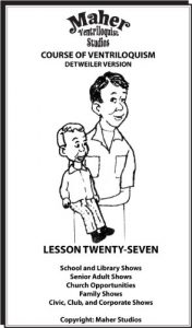Baixar Maher Course Of Ventriloquism – Lesson Twenty-Seven: Detweiler Version (English Edition) pdf, epub, eBook