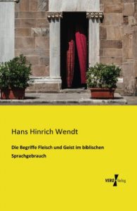 Baixar Die Begriffe Fleisch und Geist im biblischen Sprachgebrauch (German Edition) pdf, epub, eBook