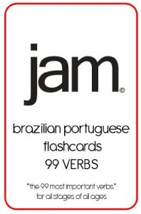 Baixar JAM Brazilian Portuguese Flashcards: 99 Verbs (English Edition) pdf, epub, eBook