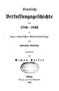 Baixar Französische Verfassungsgeschichte von 1789-1852 (German Edition) pdf, epub, eBook
