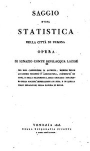 Baixar Saggio d’una Statistica Della Città di Verona, Opera (Italian Edition) pdf, epub, eBook