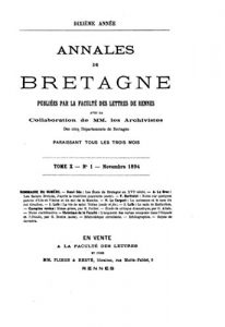 Baixar Annales de Bretagne – Tome X (1894) (French Edition) pdf, epub, eBook