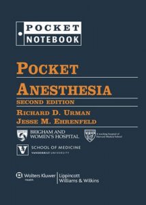 Baixar Pocket Anesthesia (Pocket Notebook Series) pdf, epub, eBook