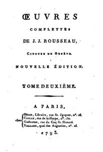 Baixar Oeuvres Complettes de J. J. Rousseau, Citoyen de Genève – Tome II (French Edition) pdf, epub, eBook