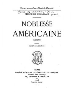 Baixar Noblesse américaine, roman (French Edition) pdf, epub, eBook