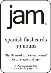 Baixar JAM Spanish Flashcards – 99 Nouns (English Edition) pdf, epub, eBook