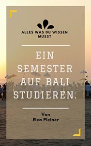 Baixar Ein Semester auf Bali studieren: Alles was du wissen musst (German Edition) pdf, epub, eBook