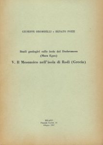 Baixar Studi geologici sulle isole del dodecaneso, V. Il Mesozoico nell’isola di Rodi (Grecia) (Italian Edition) pdf, epub, eBook