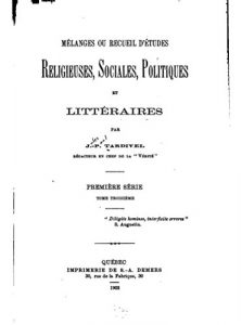 Baixar Mélanges, Ou, Recueil d’études Religieuses, Sociales, Politiques et Littéraires (French Edition) pdf, epub, eBook