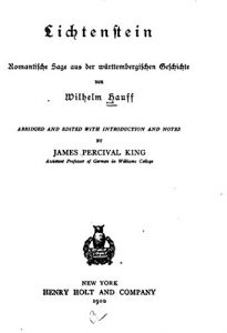 Baixar Lichtenstein, Romantische Sage aus der Württembergischen Geschichte (German Edition) pdf, epub, eBook