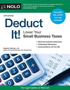 Baixar Deduct It!: Lower Your Small Business Taxes pdf, epub, eBook
