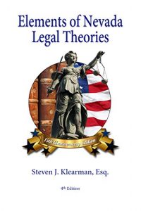 Baixar Elements of Nevada Legal Theories (English Edition) pdf, epub, eBook