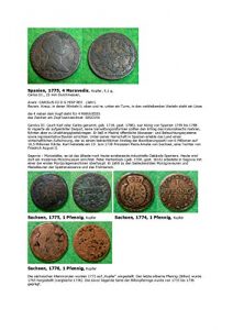 Baixar Kalenderblatt zum Jahr 1775: Spanien entwickelt sich um 1775 sehr gut (Vier Maravedis Spaniens von 1775 und je ein Pfennig Sachsens 1774-1776) (German Edition) pdf, epub, eBook