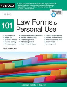 Baixar 101 Law Forms for Personal Use pdf, epub, eBook