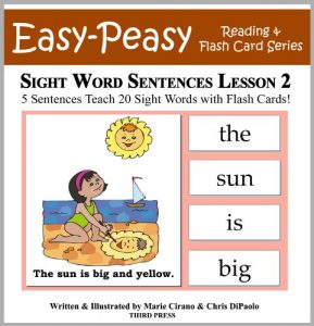 Baixar Sight Word Sentences Lesson 2: 5 Sentences Teach 20 Sight Words with Flash Cards (Learn to Read Sight Words) (English Edition) pdf, epub, eBook