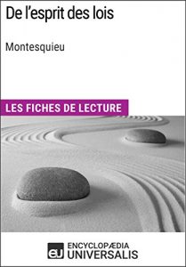 Baixar De l’esprit des lois de Montesquieu: Les Fiches de lecture d’Universalis (French Edition) pdf, epub, eBook