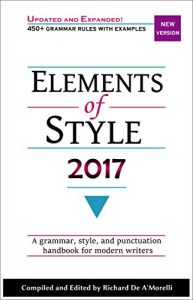 Baixar Elements of Style 2017 (English Edition) pdf, epub, eBook