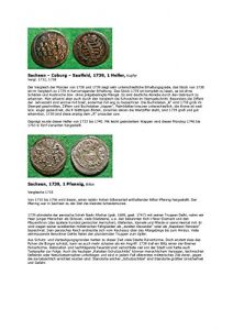 Baixar Kalenderblatt zum Jahr 1739: Ereignisse von 1739 (Ein Heller Sachsen-Coburg-Saalfeld und ein Pfennig Sachsen des Jahres 1739) (German Edition) pdf, epub, eBook