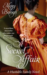 Baixar A Secret Affair: Number 5 in series (Huxtable Quintet) pdf, epub, eBook