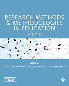 Baixar Research Methods and Methodologies in Education pdf, epub, eBook