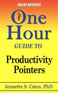 Baixar Productivity Pointers: Time Management and Organization Tips for Home-Based Business (One Hour Guides Book 3) (English Edition) pdf, epub, eBook