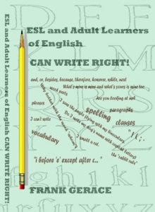 Baixar ESL and Adult Learners of English  CAN WRITE RIGHT! (English Edition) pdf, epub, eBook