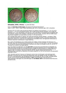 Baixar Kalenderblatt zum Jahr 1875: Zur Geschichte Schwedens (Ein Krona Schwedens von 1875) (German Edition) pdf, epub, eBook