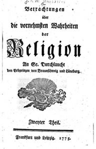 Baixar Betrachtungen über die vornehmsten Wahrheiten der Religion (German Edition) pdf, epub, eBook