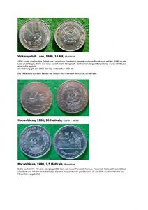 Baixar Kalenderblatt zum Jahr 1980: Zur Geschichte von Laos und Mocambique (10 Att von Laos und 2,5 sowie 20 Metical von Mocambique des Jahres 1980) (German Edition) pdf, epub, eBook