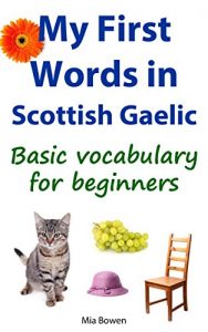 Baixar My First Words in Scottish Gaelic: Basic vocabulary for beginners (Learn Scottish Gaelic Book 1) (English Edition) pdf, epub, eBook