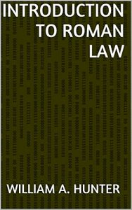 Baixar Introduction to Roman Law (English Edition) pdf, epub, eBook