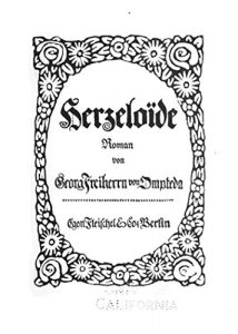 Baixar Herzeloïde (German Edition) pdf, epub, eBook