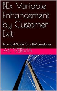 Baixar BEx Variable Enhancement by Customer Exit: Essential Guide for a BW developer (English Edition) pdf, epub, eBook