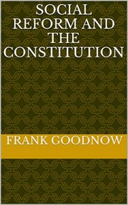 Baixar Social reform and the Constitution (English Edition) pdf, epub, eBook