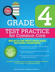 Baixar Barron’s Core Focus Grade 4: Test Practice for Common Core pdf, epub, eBook