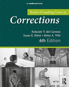 Baixar Briefs of Leading Cases in Corrections pdf, epub, eBook