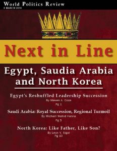 Baixar Next in Line: Egypt, Saudi Arabia and North Korea (World Politics Review Features) (English Edition) pdf, epub, eBook