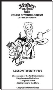 Baixar Maher Course Of Ventriloquism – Lesson Twenty-Five: Detweiler Version (English Edition) pdf, epub, eBook