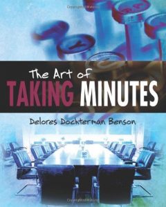Baixar The Art of Taking Minutes pdf, epub, eBook