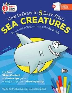 Baixar Sea Creatures: How to Draw Sea Creatures, Drawing Book for Children and Adults, Extra Practice Pages: Drawing Books for Children (Drawing techniques and … books for children 4) (English Edition) pdf, epub, eBook