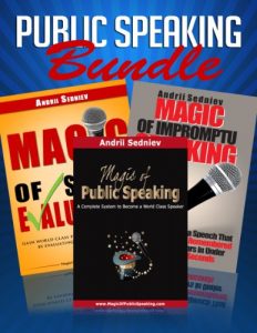 Baixar Public Speaking Bundle: An Effective System to Improve Presentation and Impromptu Speaking Skills in Record Time (English Edition) pdf, epub, eBook