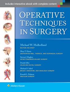 Baixar Operative Techniques in Surgery pdf, epub, eBook