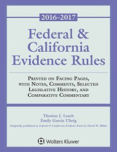 Baixar Federal and California Evidence Rules (Supplements) pdf, epub, eBook