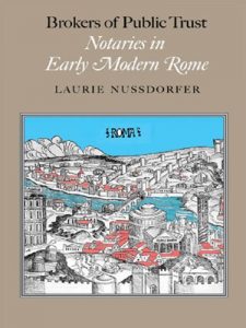 Baixar Brokers of Public Trust: Notaries in Early Modern Rome pdf, epub, eBook