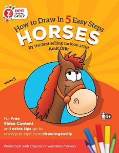Baixar Horses: How to Draw Horses, Drawing Book for Children and Adults: Drawing Books for Beginners (Drawing techniques and activity books for children 5) (English Edition) pdf, epub, eBook