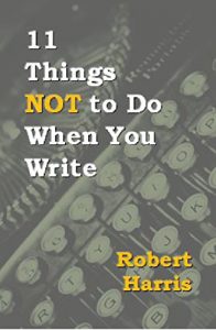 Baixar 11 Things NOT to Do When You Write (English Edition) pdf, epub, eBook