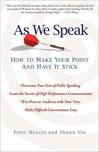Baixar As We Speak: How to Make Your Point and Have It Stick (English Edition) pdf, epub, eBook