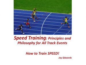 Baixar Speed Training: Principles and Philosophy for All Track Events (English Edition) pdf, epub, eBook