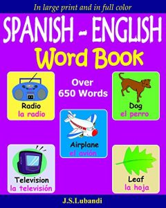 Baixar SPANISH – ENGLISH Word Book (English Edition) pdf, epub, eBook