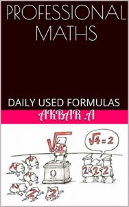 Baixar PROFESSIONAL MATHS: DAILY USED FORMULAS (English Edition) pdf, epub, eBook